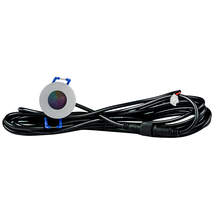 LED Inbouwspot veranda & overkapping - RGB - Dimbaar - Enkel - TrueLED Compact Silver